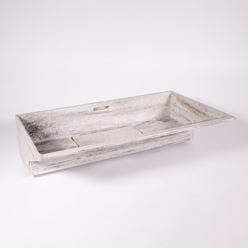 Mineralwerkstoff Unterbau-Waschbecken
